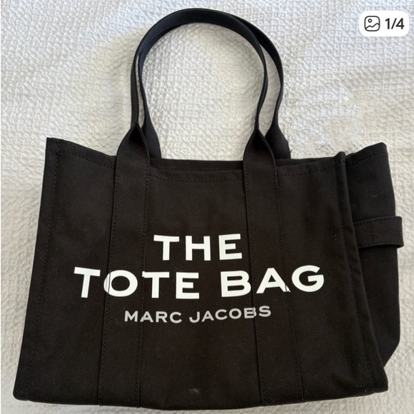 Marc Jacobs Handbags - Marc Jacobs Black Canvas Tote Bag